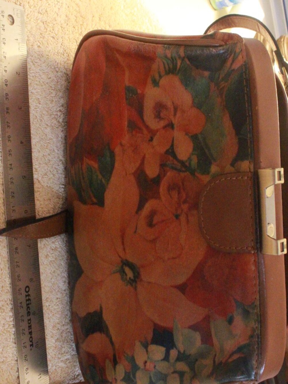 Patricia Nash Floral Frame Shoulder Bag